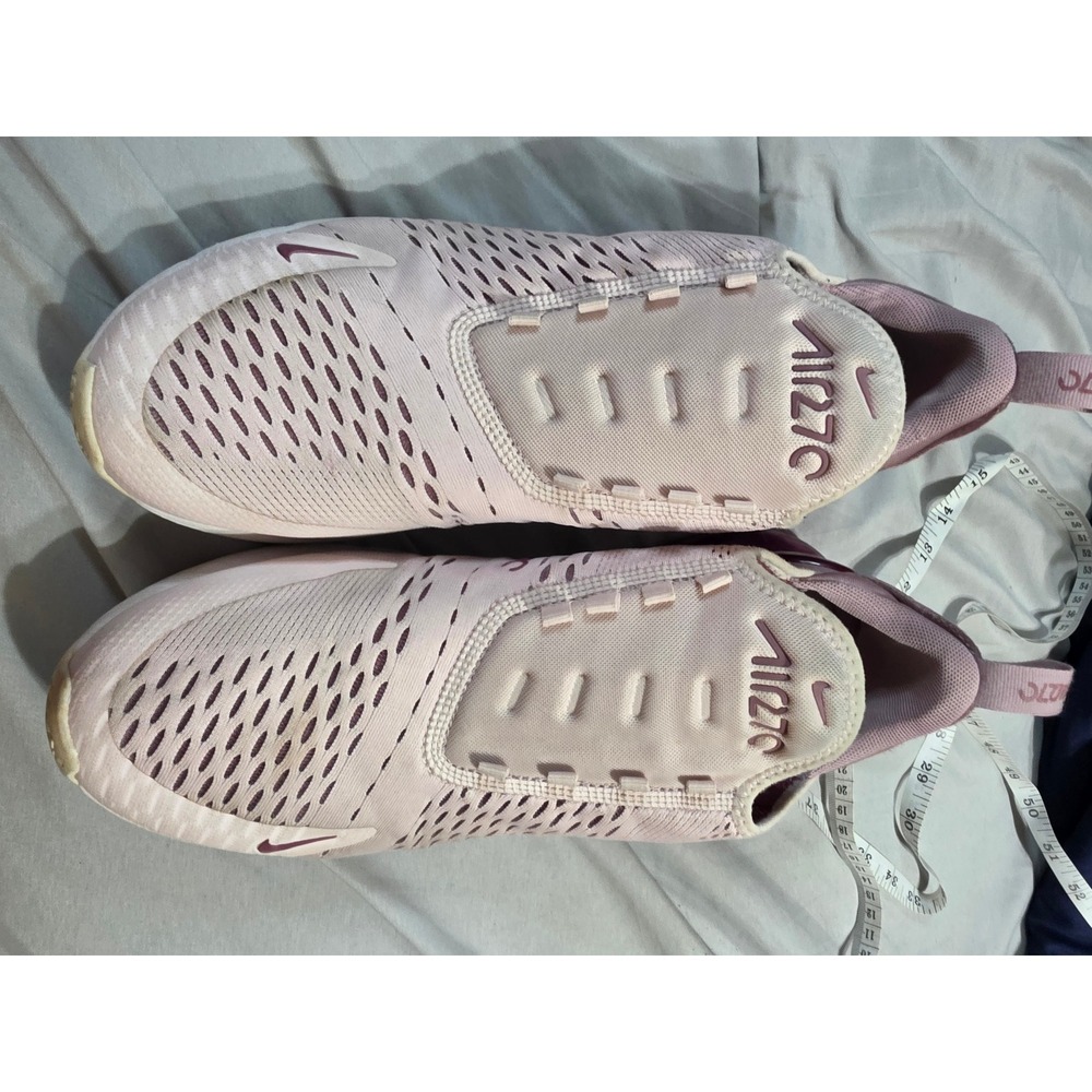 Nike‎ Air Max 270 Womens Pink Burgundy Running Shoes AH6789-601 Size 10 no laces